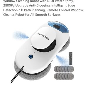 Sunsmai Window Cleaning Robot with Remote